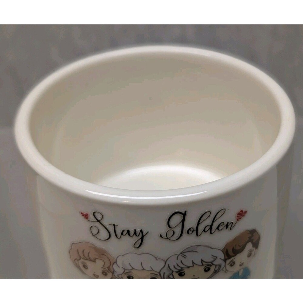 Stay Golden Golden Girls Succulent Pot Drainage Thank You For Being A Friend - Picture 2 of 6